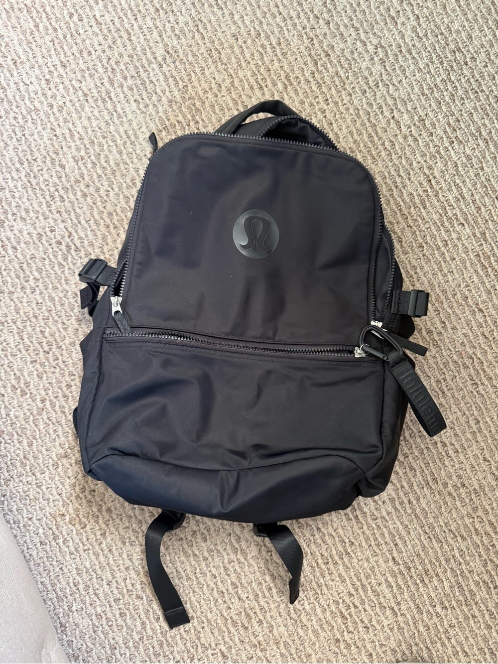lululemon athletica New Crew Black book bag